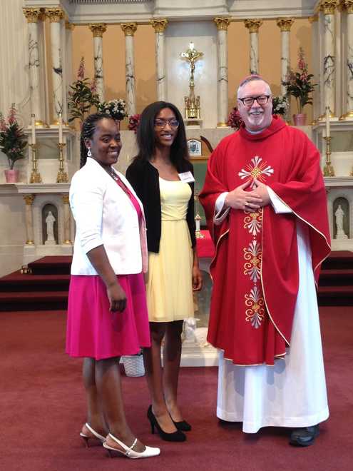 Isabelle's 2018 confirmation in Burlington Vermont