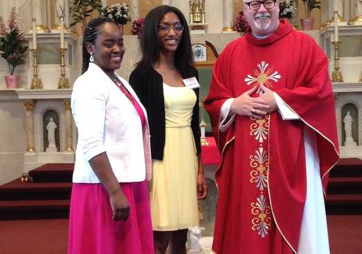 Isabelle's 2018 confirmation in Burlington Vermont