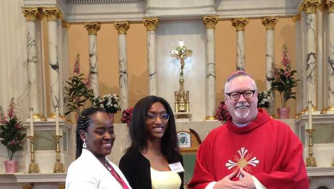 Isabelle's 2018 confirmation in Burlington Vermont